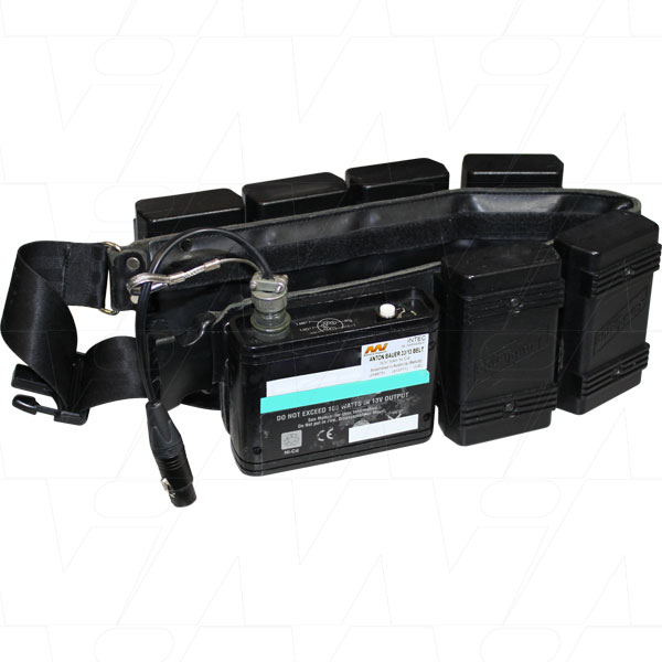 MI Battery Experts ANTON BAUER 30/13 BELT Professional Video Anton Bauer 30/13 Battery Belt